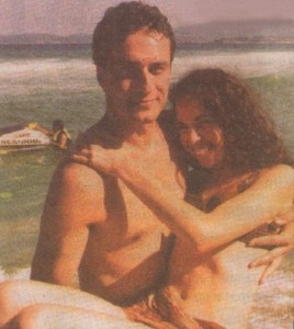 Андрей и Кристина на най-романтичното им море в Сопозоп в началото на връзката им