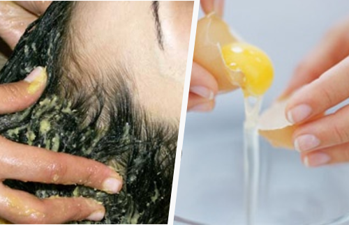 Как да си мием косата с яйце